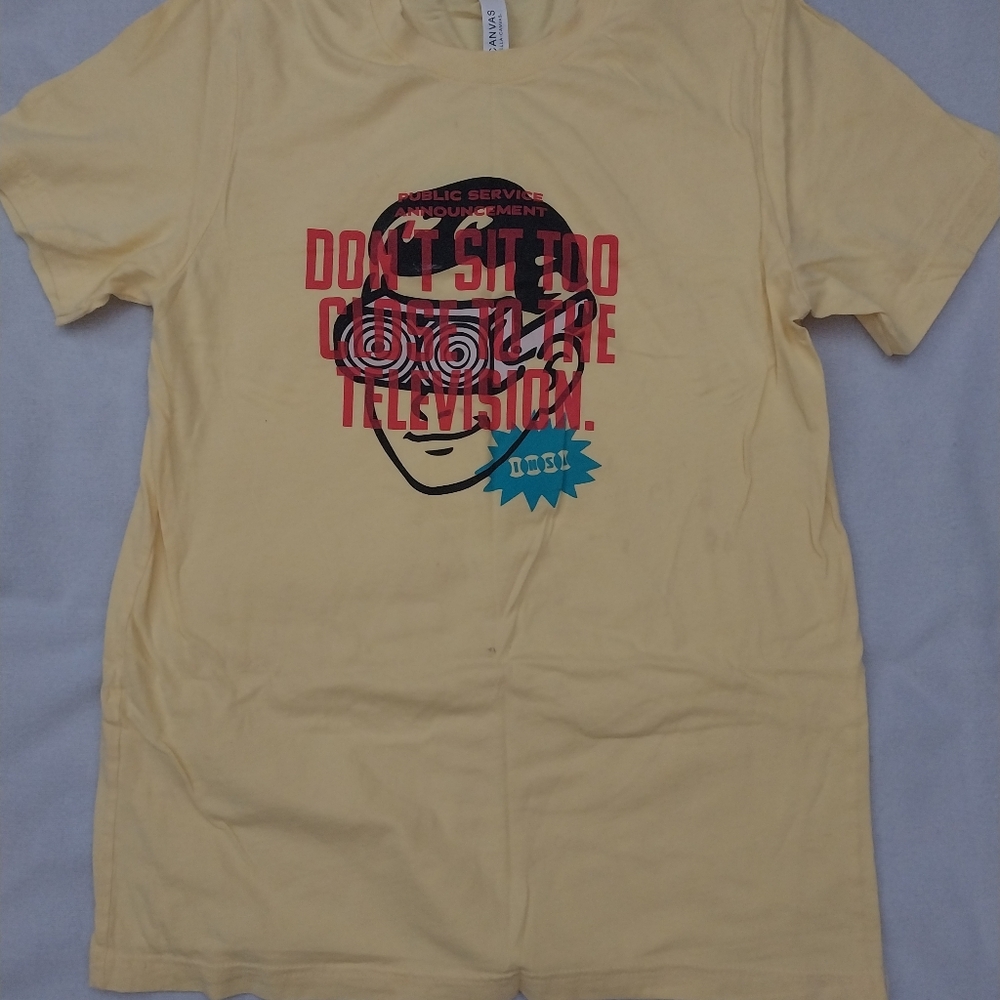 T-Shirt  Yellow Cream Size M